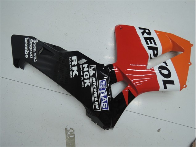Laranja Vermelho Preto Repsol Carenagem Honda CBR 600RR 2003-2004 Laranja Vermelho Preto Repsol Carenagem Honda CBR 600RR 2003-2004