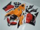 Laranja Vermelho Preto Repsol Carenagem Honda CBR 600RR 2009-2012 Laranja Vermelho Preto Repsol Carenagem Honda CBR 600RR 2009-2012