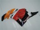 Laranja Vermelho Preto Repsol Carenagem Honda CBR 600RR 2009-2012 Laranja Vermelho Preto Repsol Carenagem Honda CBR 600RR 2009-2012