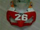 Laranja Vermelho Repsol 26 Carenagem Honda CBR 1000RR 2004-2005 Laranja Vermelho Repsol 26 Carenagem Honda CBR 1000RR 2004-2005