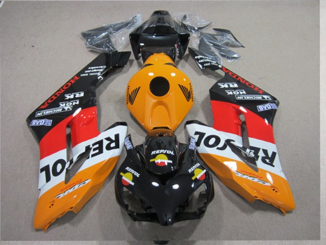 Laranja Vermelho Repsol Carenagem Honda CBR 1000RR 2004-2005 Laranja Vermelho Repsol Carenagem Honda CBR 1000RR 2004-2005