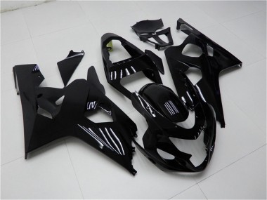 Carenagens Moto Suzuki GSXR 600/750 2004-2005 - Preto Brilhante