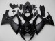 Carenagens Moto Suzuki GSXR 600/750 2006-2007 - Preto Fosco Preto Brilhante