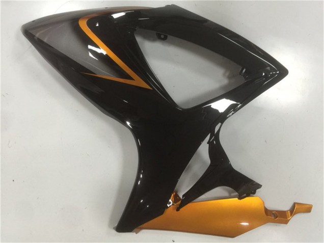 Carenagens Moto Suzuki GSXR 600/750 2006-2007 - Laranja Preto Brilhante