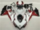 Carenagens Moto Suzuki GSXR 600/750 2008-2010 - Branco Vermelho Preto Brilhante