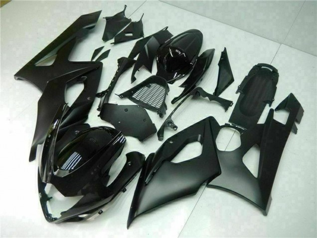 Carenagem Moto Suzuki GSXR 1000 2005-2006 - Preto Brilhante Preto Fosco