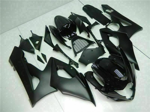 Carenagem Moto Suzuki GSXR 1000 2005-2006 - Preto Brilhante Preto Fosco