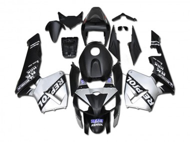 Carenagens Moto Honda CBR600RR 2005-2006 - Preto Prata Repsol