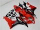 Carenagem Moto Honda CBR600RR 2007-2008 - Vermelho Preto Fosco