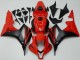 Carenagem Moto Honda CBR600RR 2007-2008 - Vermelho Preto Fosco