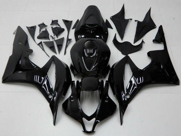 Carenagens Moto Honda CBR600RR 2007-2008 - Preto Brilhante