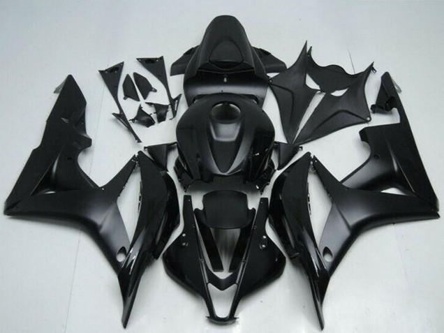 Kits Carenagem Moto Honda CBR600RR 2007-2008 - Preto Fosco