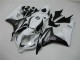 Carenagem Moto Honda CBR600RR 2007-2008 - Branco Preto Brilhante