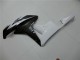Carenagem Moto Honda CBR600RR 2007-2008 - Branco Preto Brilhante