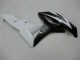 Carenagem Moto Honda CBR600RR 2007-2008 - Branco Preto Brilhante
