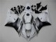 Carenagem Moto Honda CBR600RR 2009-2012 - Branco Cinzento Preto Fosco