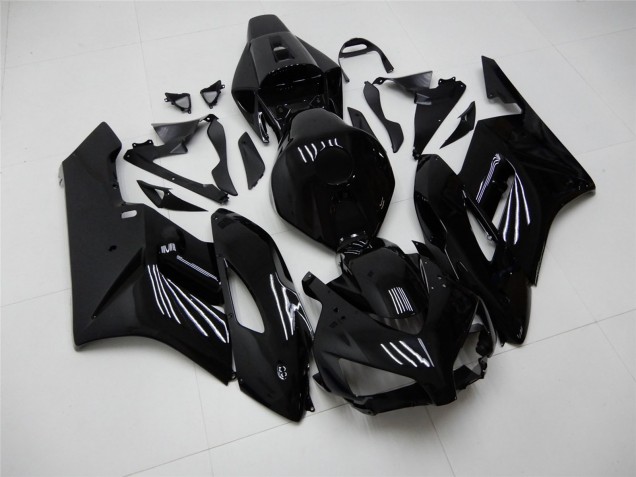 Carenagens Moto Honda CBR1000RR 2004-2005 - Preto Brilhante Preto Fosco