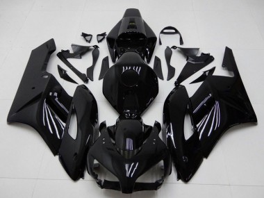 Carenagens Moto Honda CBR1000RR 2004-2005 - Preto Brilhante Preto Fosco