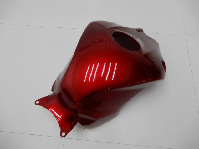 Carenagens Moto Honda CBR1000RR 2008-2011 - Prata Vermelho Castanho