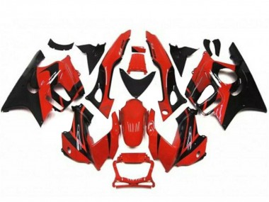 Kit Carenagem Moto Honda CBR600 F3 1995-1996 - Vermelho Preto Brilhante