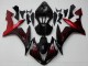 Carenagens Moto Yamaha YZF R1 2004-2006 - Preto Brilhante Vermelho Chama