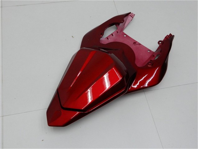 Kits Carenagem Moto Yamaha YZF R6 2006-2007 - Vermelho Preto Fosco
