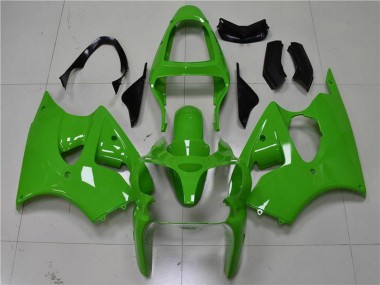 Carenagens Moto Kawasaki ZX6R 2000-2002 - Verde Preto