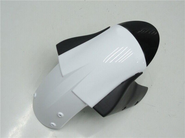 Carenagens Moto Kawasaki ZX6R 2005-2006 - Branco Preto Brilhante