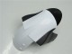 Carenagens Moto Kawasaki ZX6R 2005-2006 - Branco Preto Brilhante
