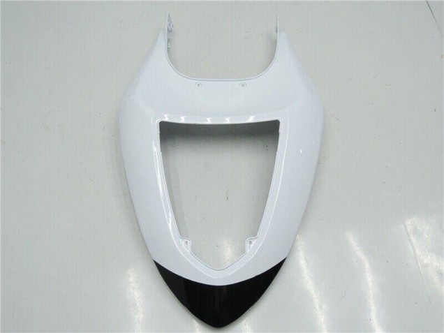 Carenagens Moto Kawasaki ZX6R 2005-2006 - Branco Preto Brilhante