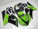 Carenagem Moto Kawasaki ZX6R 2005-2006 - Verde Preto Brilhante
