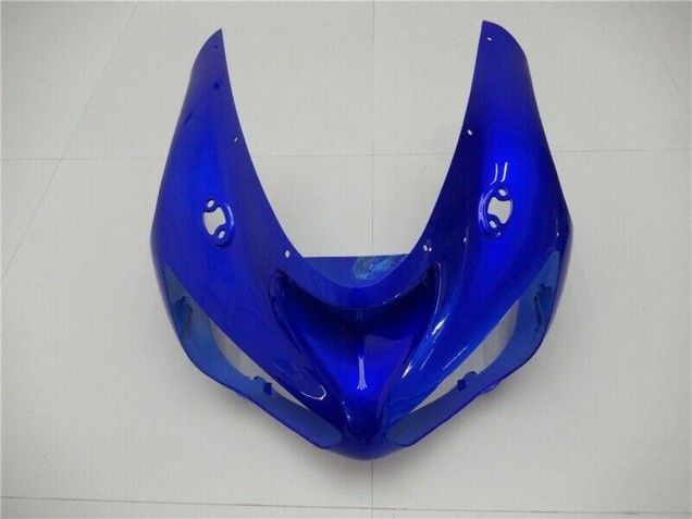 Carenagens Moto Kawasaki ZX6R 2005-2006 - Azul Preto Fosco