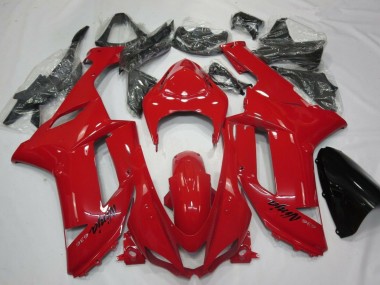Carenagens Moto Kawasaki ZX6R 2007-2008 - Vermelho