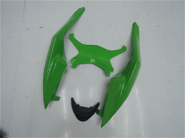 Kits Carenagem Moto Kawasaki ZX6R 2009-2012 - Verde Preto Brilhante