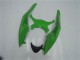 Kits Carenagem Moto Kawasaki ZX6R 2009-2012 - Verde Preto Brilhante