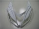 Carenagens ABS Kawasaki ZX6R 2013-2018 - Branco Preto Fosco