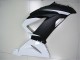 Carenagens ABS Kawasaki ZX6R 2013-2018 - Branco Preto Fosco