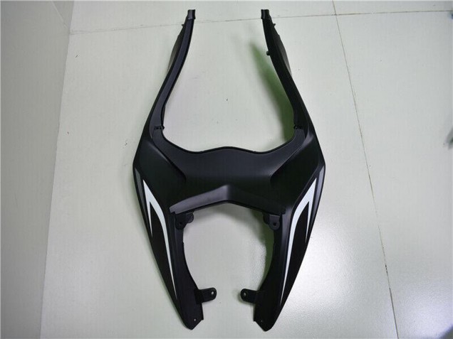 Carenagens ABS Kawasaki ZX6R 2013-2018 - Branco Preto Fosco