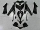Carenagens Moto Kawasaki EX650 2009-2011 - Preto Fosco Vermelho Listra
