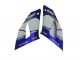 Carenagem Moto Yamaha YZF R1 2000-2001 - Azul Branco