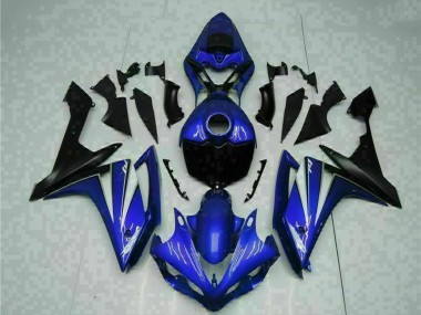 Carenagem Moto Yamaha YZF R1 2007-2008 - Azul Branco Preto