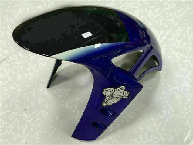 Carenagens Moto Yamaha YZF R1 2015-2019 - Azul Prata Preto Verde MoviStar