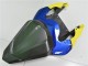 Carenagens Moto Yamaha YZF R6 2006-2007 - Azul Amarelo Preto Brilhante Tubarão