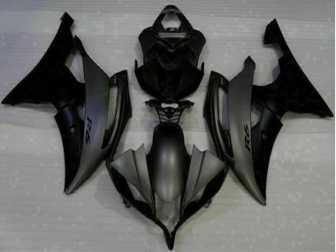 Carenagem Moto Yamaha YZF R6 2008-2016 - Preto Fosco