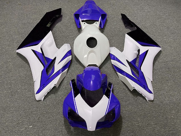 Carenagens Moto Honda CBR1000RR 2004-2005 - Branco Azul Preto Brilhante