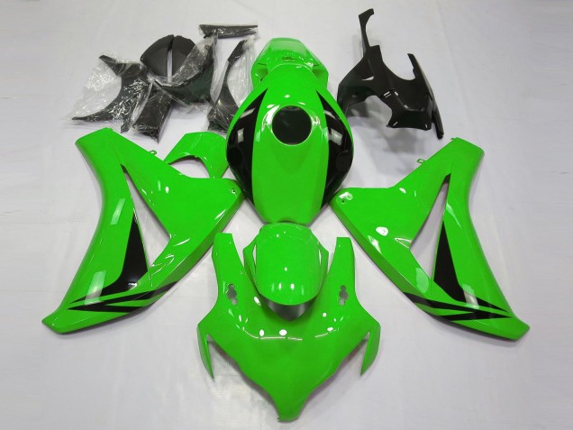 Carenagens Moto Honda CBR1000RR 2008-2011 - Verde Preto Brilhante OEM Estilo