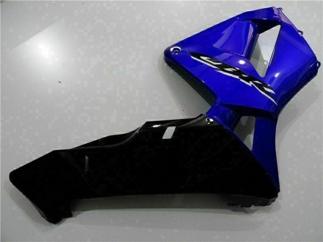 Kits Carenagem Moto Honda CBR600RR 2003-2004 - Azul Preto Brilhante