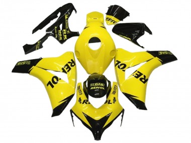 Carenagens Moto Honda CBR1000RR 2008-2011 - Amarelo Preto Glossy Repsol