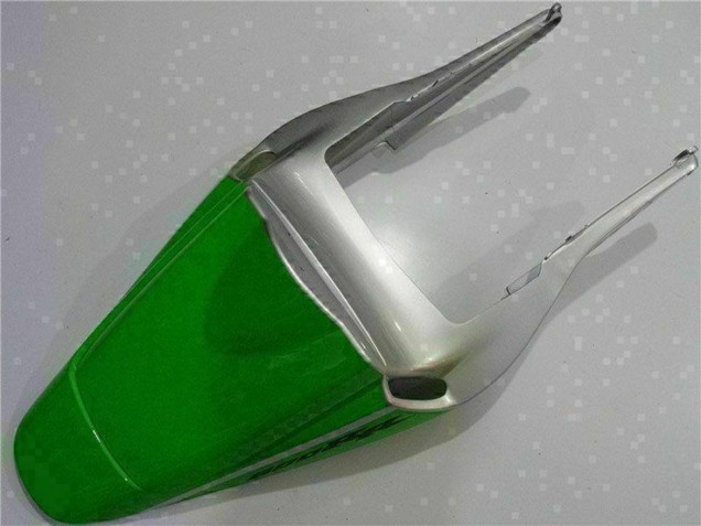 Carenagem Moto Honda CBR600RR 2003-2004 - Prata Verde Preto Brilhante