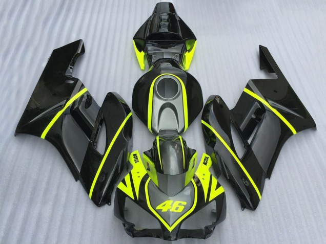 Carenagens Moto Honda CBR1000RR 2004-2005 - Cinzento Preto Alta Visibilidade Amarelo Motul 46